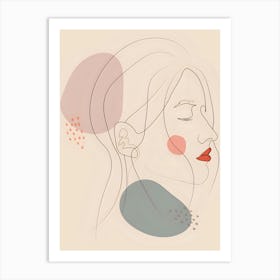 Portrait Of A Woman 2 Art Print