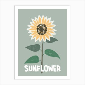 Sunflower Art Print