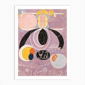 The Ten Largest No 6   Adulthood, Hilma Af Klint Art Print