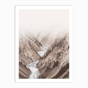 Yellowstone River Art Print
