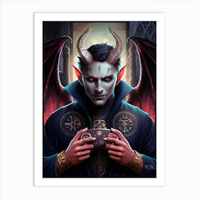 Demon 4 Art Print