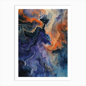 Abstract Painting 1058 Art Print