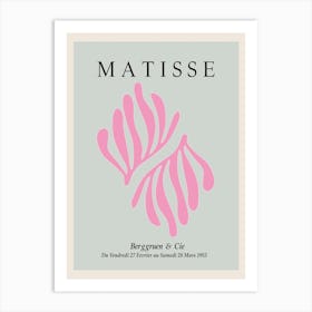 Matisse Minimal Cutout 5 Art Print