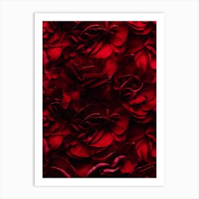 Red Roses Art Print