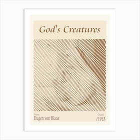 God S Creatures – Eugene De Blaas 1913 Art Print