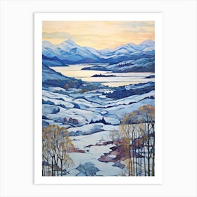 Loch Lomond And The Trossachs National Park Scotland 4 Art Print