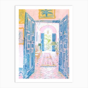 Doors And Gates Collection Sintra, Portugal 2 Art Print