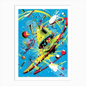 Spaceship 1 Art Print