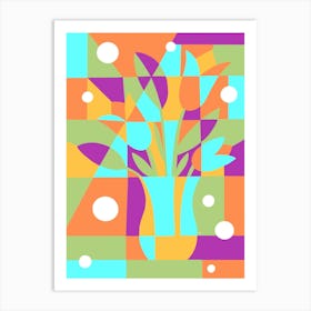 Geometry Mosaic Kitchen Art Print