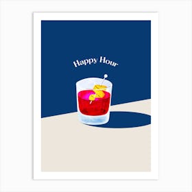 Happy Hour 1 Art Print
