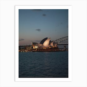 Sydney Travel Print 1 Art Print