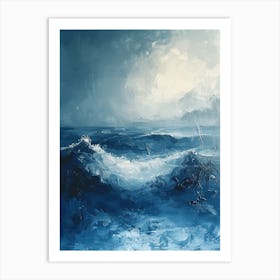 Ocean Waves 1 Art Print