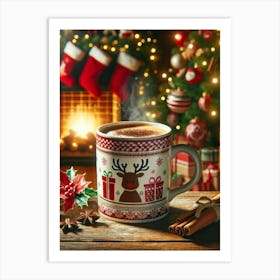 Christmas Mug Art Print