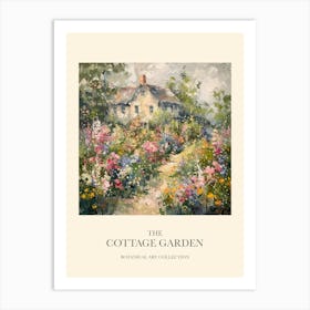 Nature Cottage Garden Poster 12 Art Print