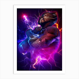 Black Panther Art Print