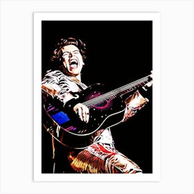 Harry Styles 4 Art Print