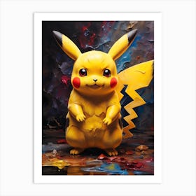 Pikachu 3 Art Print