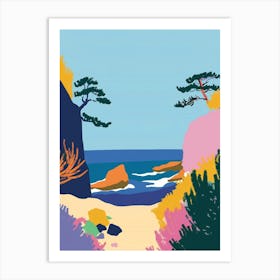 Ise Japan 7 Colourful Illustration Art Print