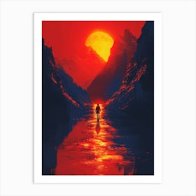 Sunset 5 Art Print