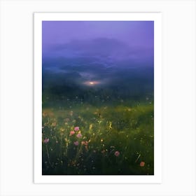 Field Of Flowers 6 Art Print