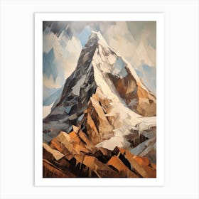 Kala Patthar Nepal 1 Mountain Painting Art Print