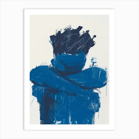 'Blue' 28 Art Print