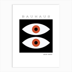 Bauhaus Black Exhibition 7 Art Print