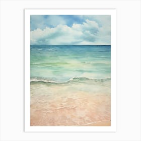 Lake Michigan Beach  Art Print