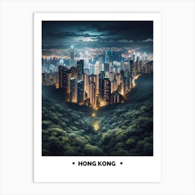 Hong Kong Peak 1 Art Print