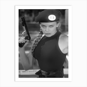 Australian Actress And Singer Kylie Minogue Film Street Fighter Art Print