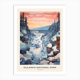 Oulanka National Park Finland 3 Poster Art Print