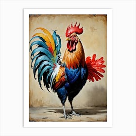 Rooster 2 Art Print