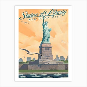 Statue Of Liberty Art Print