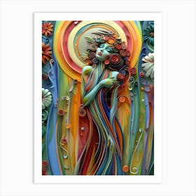 Transfixing, beautiful, "Evening Transcendence" Art Print