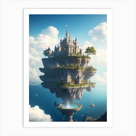 Castle In The Sky Art Print