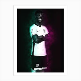 Bukayo Saka Art Print