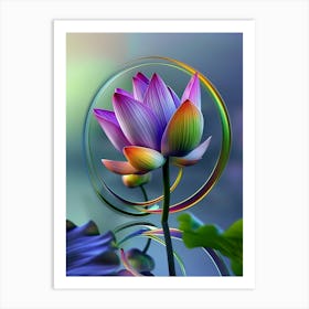 Lotus Flower 165 Art Print
