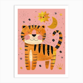 Cute Tiger 4 Art Print