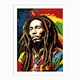 Bob Marley 3 Art Print