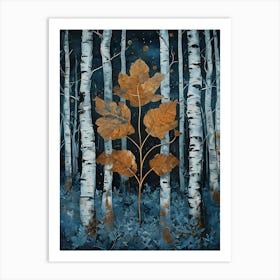 Birch Trees Art Print