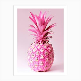 Pink Pineapple 7 Art Print