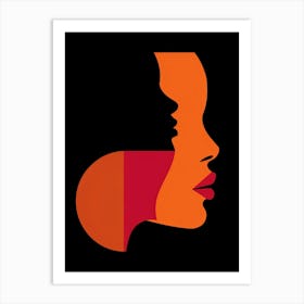 Portrait Of A Woman 512 Art Print