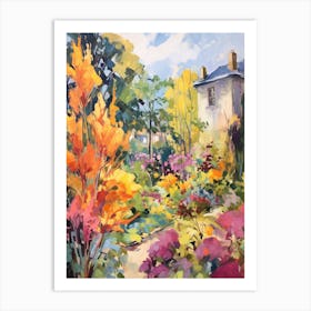Autumn Gardens Painting Le Jardin Plume France 1 Art Print