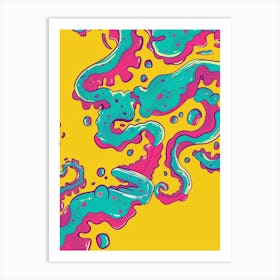 Psychedelic Art 7 Art Print