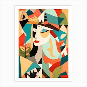 Abstract Woman 2 Art Print