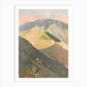 'The Mountains' Art Print