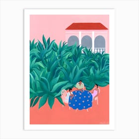 The Succulent Garden Art Print