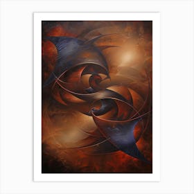 Abstract Painting 2338 Art Print