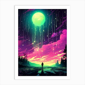 Neo-Noir Art Print