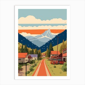 Bosnia Herzegovina 2 Travel Illustration Art Print